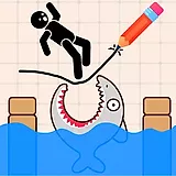 play Draw And Save Stickman